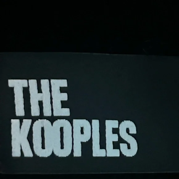 Kooples Womens Black Corduroy Double Breasted Jacket 100% Cotton NWT EU 40/8 - Picture 4 of 10